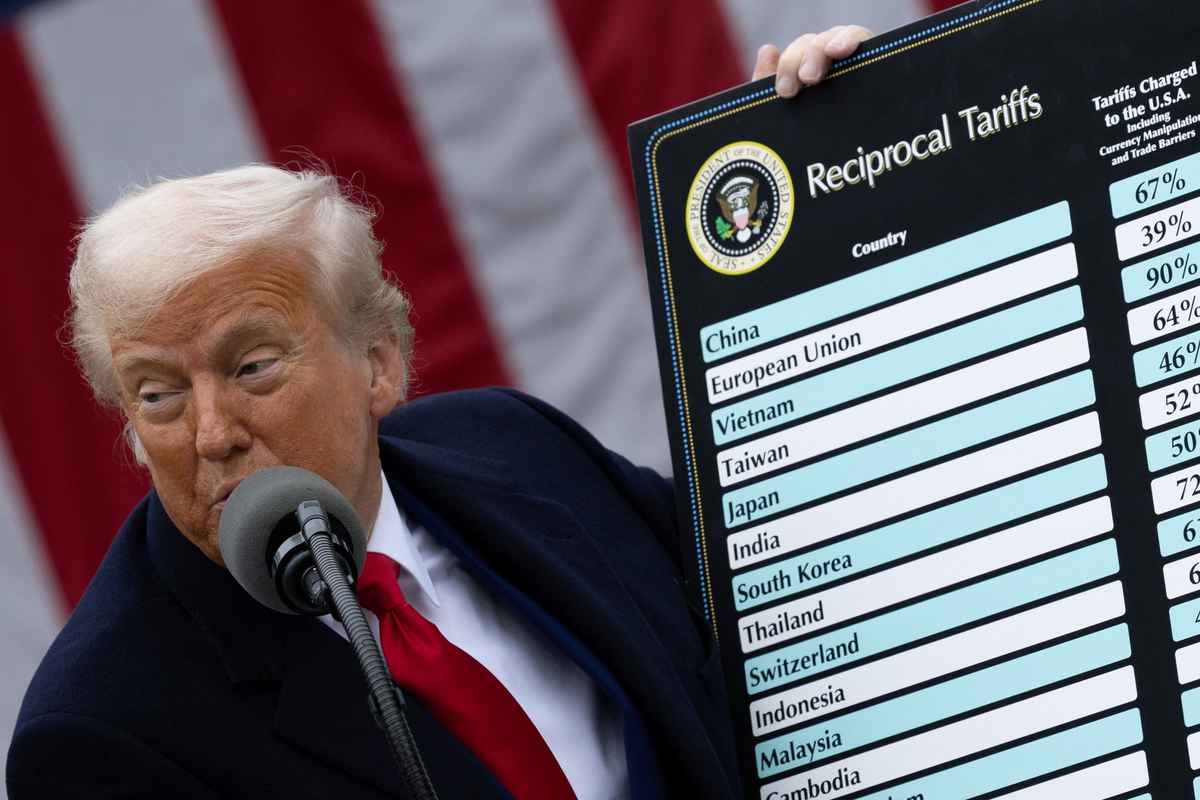 トランプ大統領、世界株安でも平日ゴルフ　「失敗するのは弱いやつだけだ」と自身の関税政策を擁護